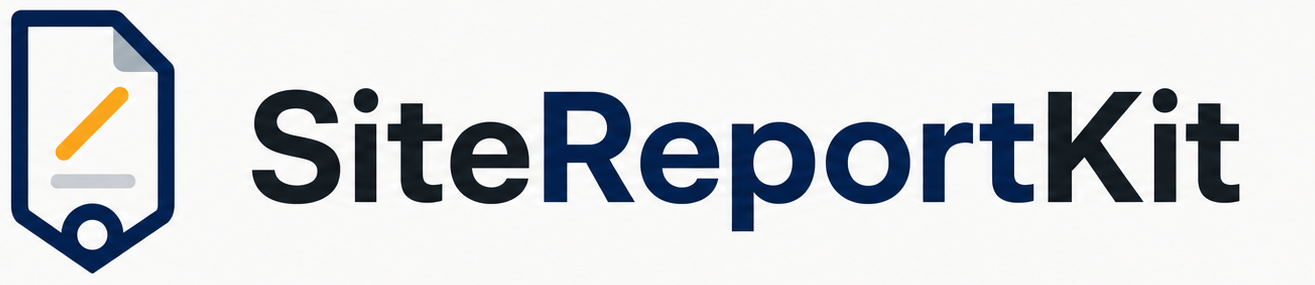 SiteReportKit